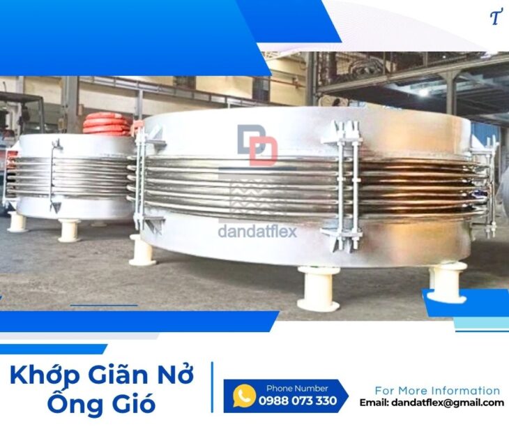 Khớp nối co giãn inox/ Khớp nối co giãn hơi nóng/ Khớp co giãn dùng cho khí nén/ Ống nối co giãn