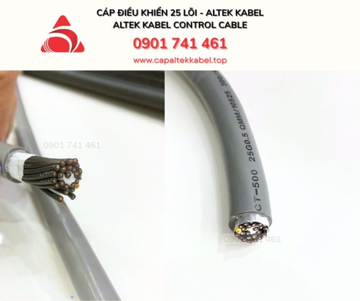 Cáp Điều Khiển 25 Lõi Altek Kabel – Germany