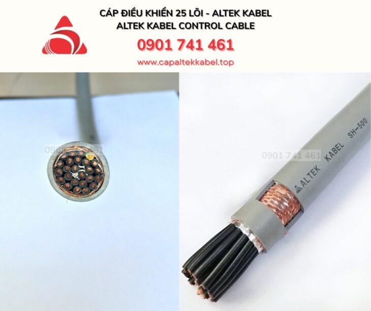 Cáp Điều Khiển 25 Lõi Altek Kabel – Germany