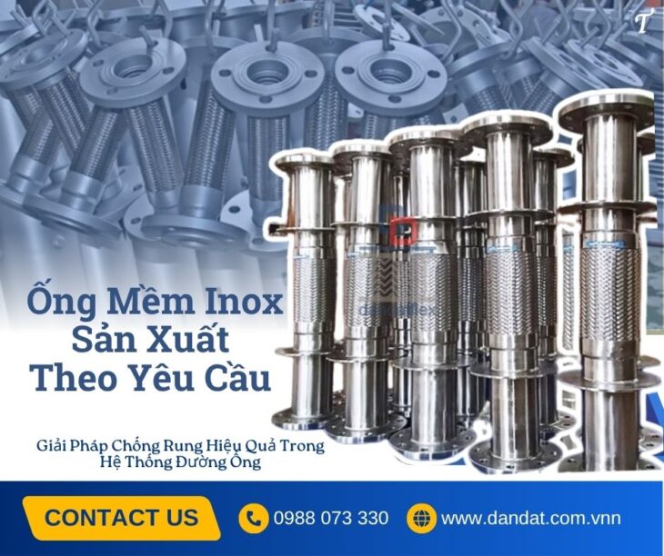Khớp Nối Mềm Nối Bích/ Khớp Nối Mềm Công Nghiệp/ Khớp Nối Mềm Kim Loại/ Khớp Nối Kim Loại Nối Bích