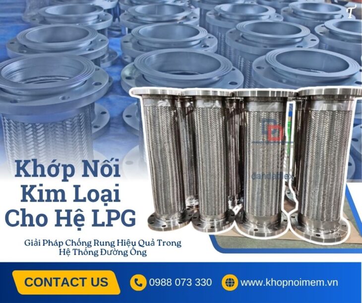 Khớp Nối Mềm Nối Bích/ Khớp Nối Mềm Công Nghiệp/ Khớp Nối Mềm Kim Loại/ Khớp Nối Kim Loại Nối Bích