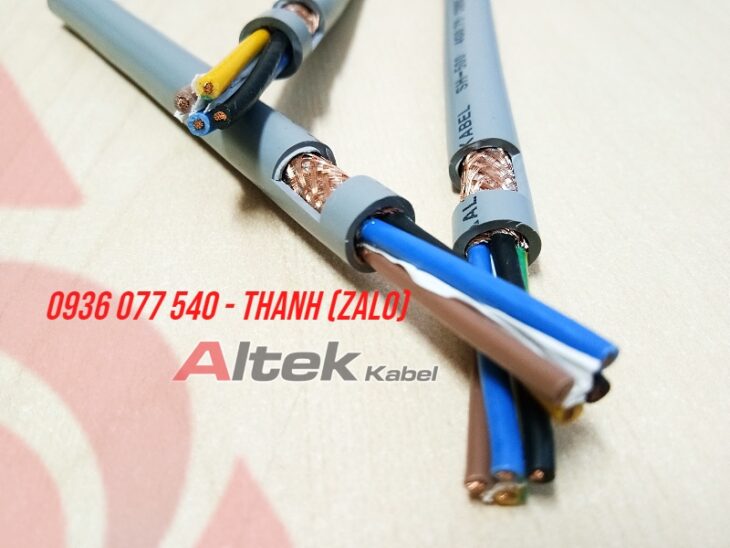DÂY CÁP CHỐNG NHIỄU CHO HỆ THỐNG CÔNG NGHIỆP ALTEK KABEL – SH-500 4G 0.5MM2 (RVVP)