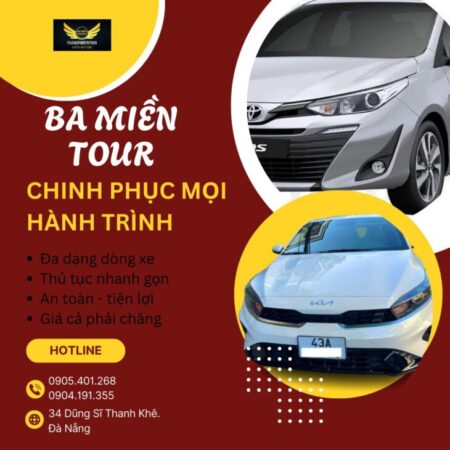 cho thuê xe ô tô du lịch Đà Nẵng