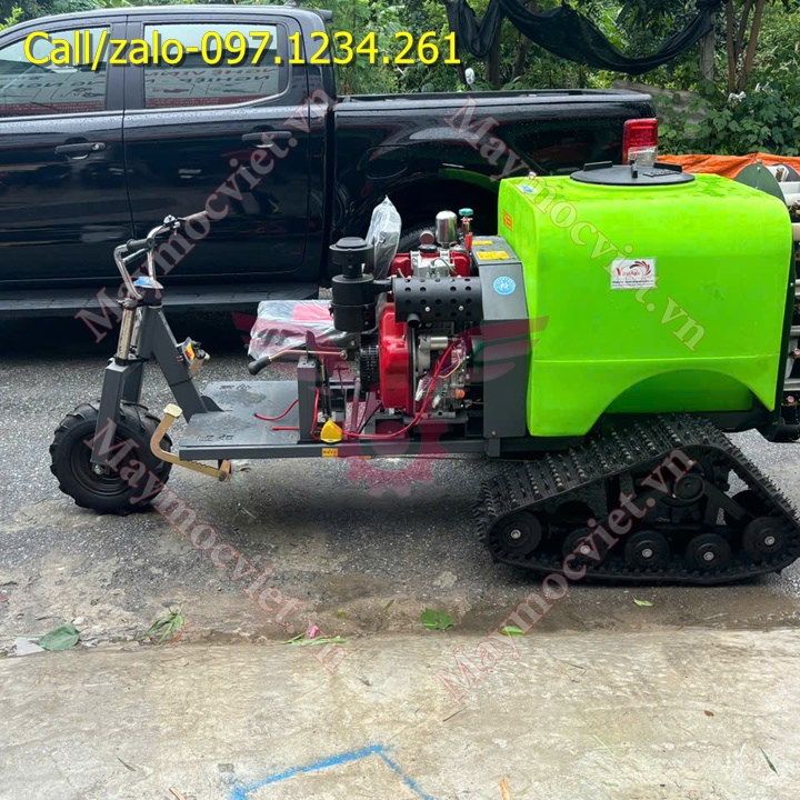 Xe phun thuốc di động ngồi lái 12Hp Turbo PT300 giá rẻ