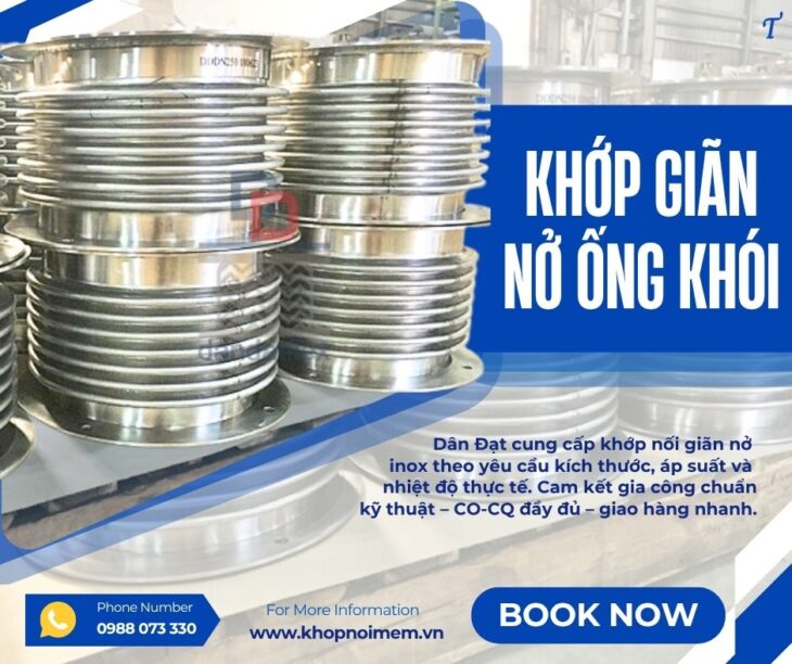 Khớp giãn nở cho khói nóng/ Khớp giãn nở cho máy phát điện/ Khớp giãn nở ống khói máy phát điện