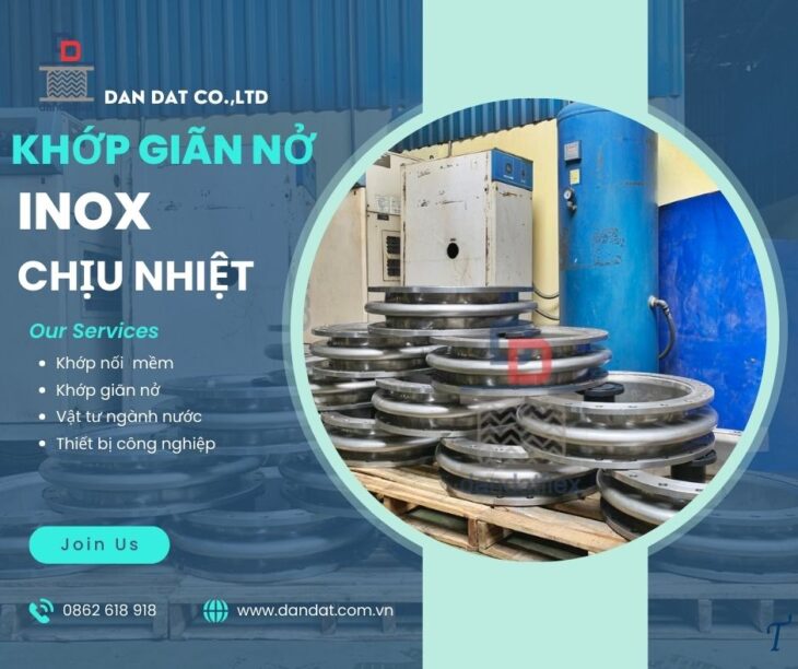Khớp Nối Mềm/ Khớp Nối Mềm Nối Bích/ Khớp Nối Mềm Kim Loại Nối Ren/ Khớp Nối Mềm Giảm Chấn