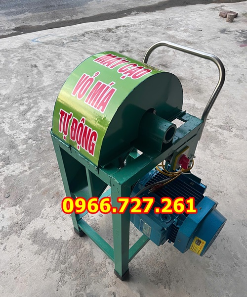 Máy nạo vỏ mía, bào vỏ mía
