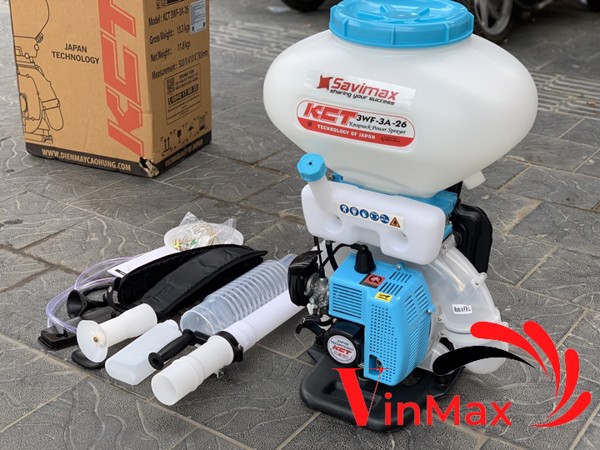 Máy xạ phân 3 chức năng KCT 3WF-3A-26