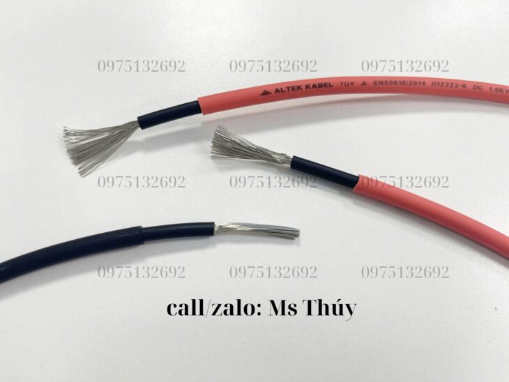 Cáp điện solar 4mm – Cáp điện mặt trời Altek Kabel