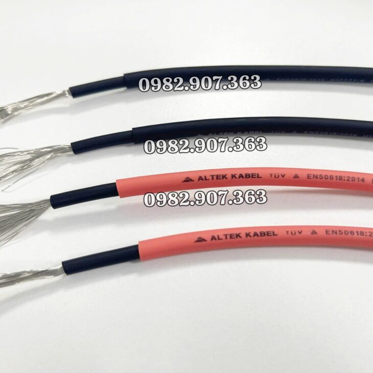 Cáp Solar 4mm Altek Kabel – Chuyên dùng cho hệ thống điện mặt trời