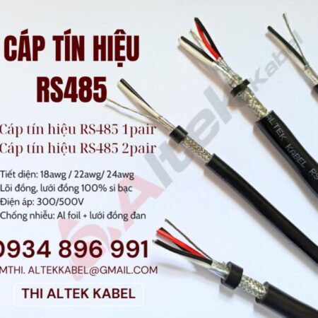 Cáp Tín Hiệu RS485 – Có Sẵn – Giao Nhanh Toàn Quốc!