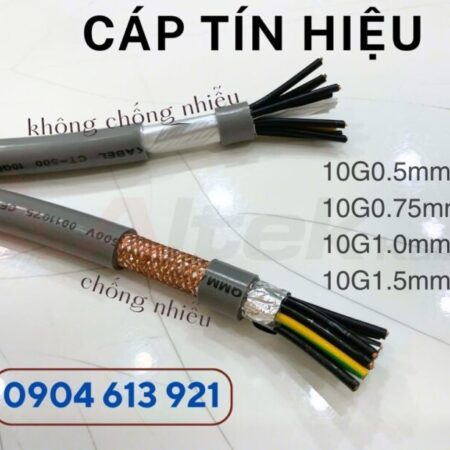 Cáp điều khiển 10×0.75mm/ cáp tín hiệu 10×1.0mm Altek Kabel chính hãng phân phối tại Đà Nẵng
