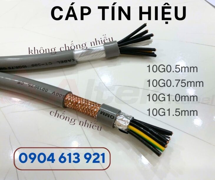 Cáp điều khiển 10×0.75mm/ cáp tín hiệu 10×1.0mm Altek Kabel chính hãng phân phối tại Đà Nẵng