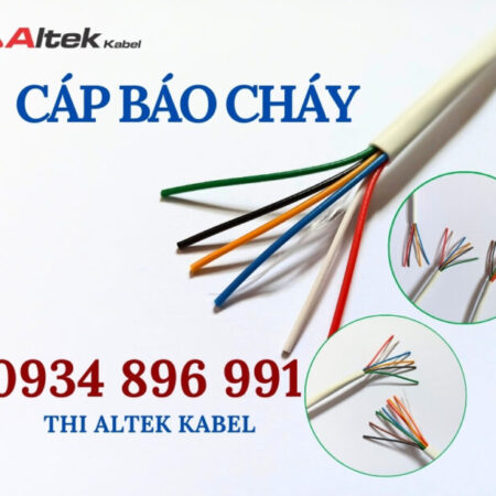 Cáp báo cháy Altek Kabel – Không chống nhiễu, 4/6/8 lõi 0.22mm² Cáp báo cháy Altek Kabel – Không chống nhiễu, 4/6/8 lõi 0.22mm²