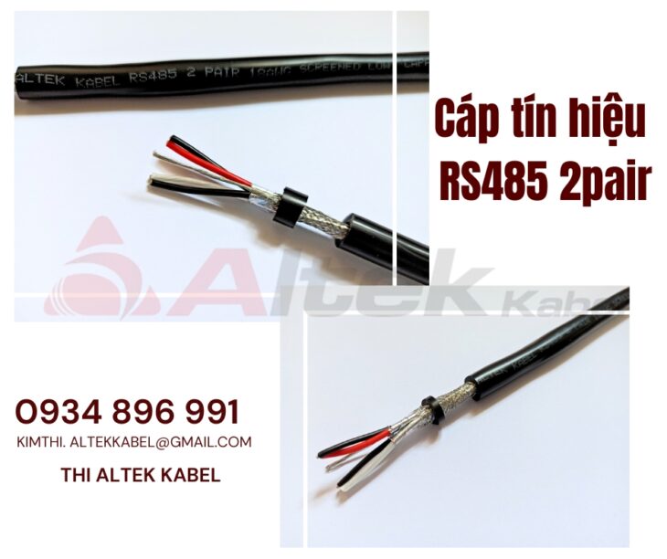 Cáp Tín Hiệu RS485 – Có Sẵn – Giao Nhanh Toàn Quốc!