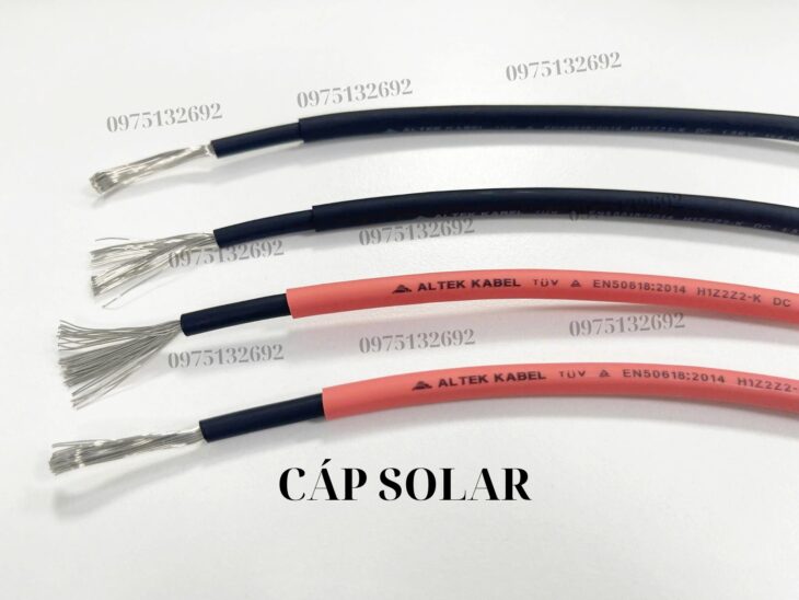 Cáp điện solar 4mm – Cáp điện mặt trời Altek Kabel