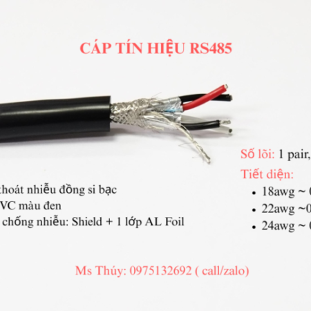 Cáp tín hiệu truyền thông – RS485 Cáp tín hiệu truyền thông – RS485