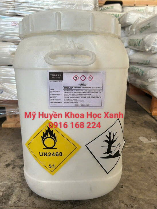 TCCA – Diệt khuẩn, diệt kí sinh trùng ao nuôi