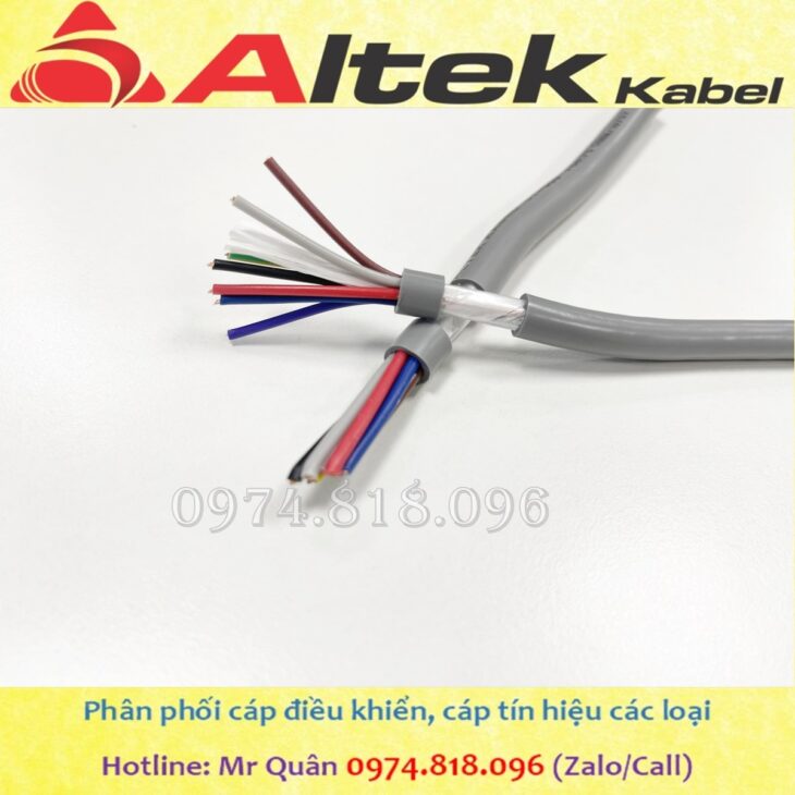 Cáp Điều Khiển 7 Lõi Altek Kabel – RVV & RVVP