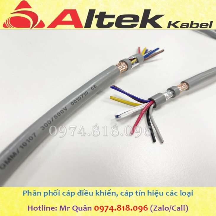 Cáp Điều Khiển 7 Lõi Altek Kabel – RVV & RVVP