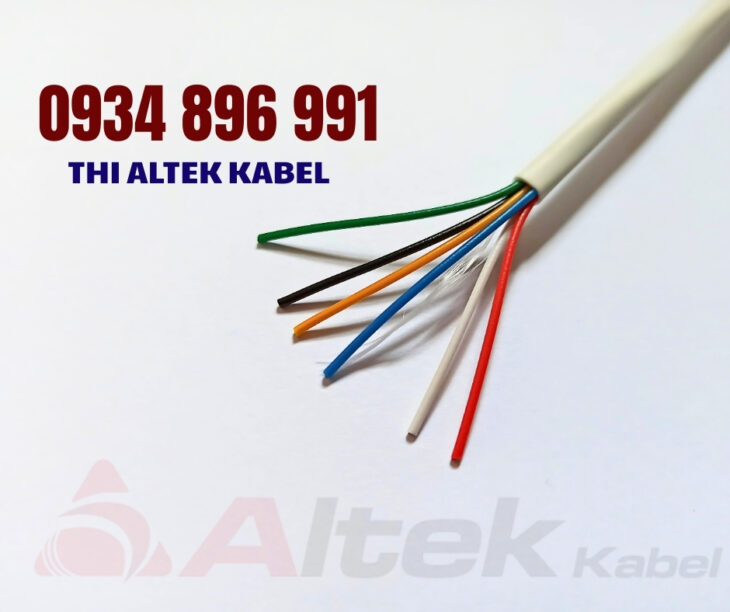 Cáp báo cháy Altek Kabel – Không chống nhiễu, 4/6/8 lõi 0.22mm²