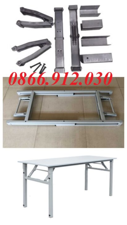 Bộ phụ kiện bàn xếp gọn tối ưu không gian, dễ dàng sử dụng