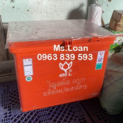 Thùng đá nhập khẩu thailand dung tích 450L nắp liền / 0963 839 593 Ms.Loan