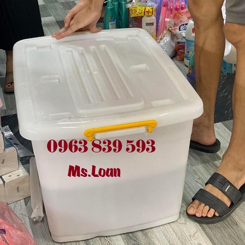 Thùng nhựa trắng đa năng đựng hồ sơ, dụng cụ / 0963 839 593 Ms.Loan