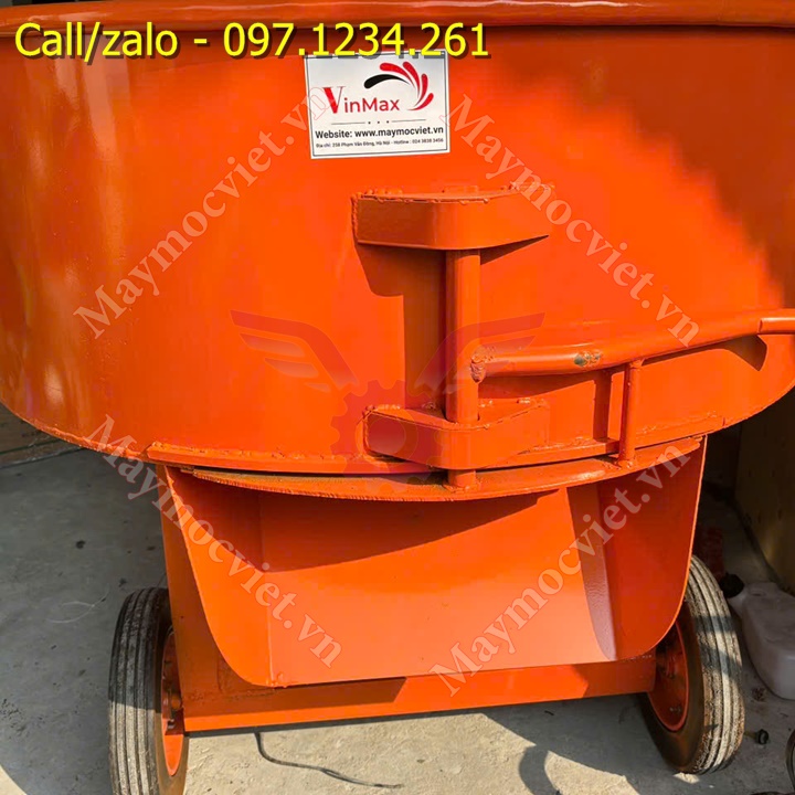 Máy trộn bê tông cưỡng bức 3 pha Turbo 500L giá rẻ