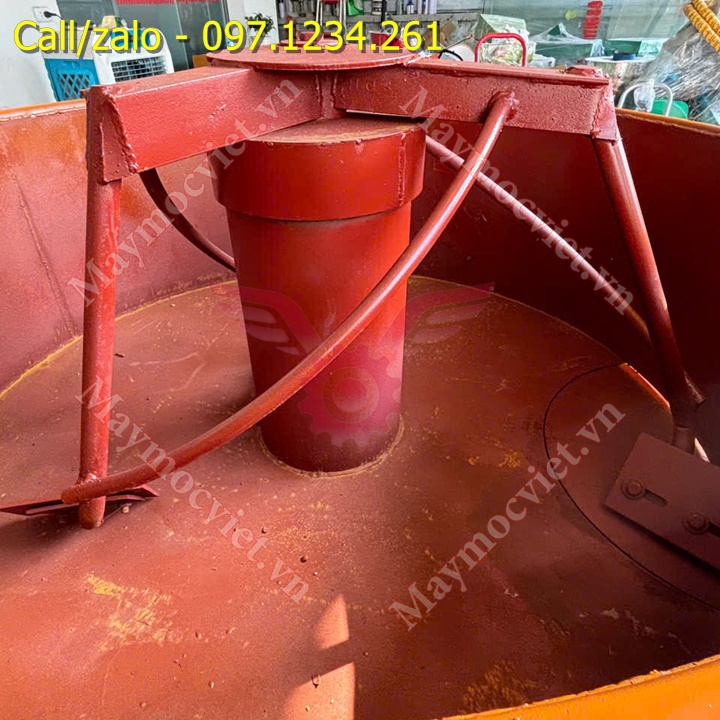 Máy trộn bê tông cưỡng bức 3 pha Turbo 500L giá rẻ