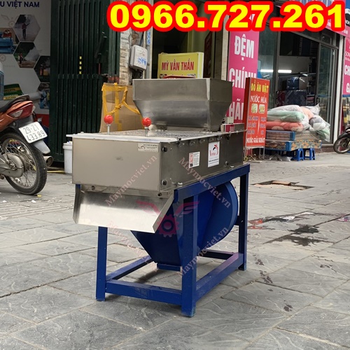 Máy bóc vỏ lụa đậu phộng rang 600 kg/ giờ Vinmax BVL600