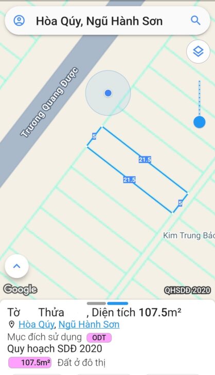 CHỈ 8,65 TỶ – LÔ ĐẤT VÀNG SÁT CẦU ĐỒNG NÒ – NAM HÒA XUÂN