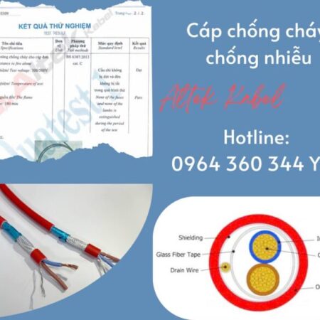 Giá tốt cáp chống cháy chống nhiễu Altek Kabel 2×0.75 tại HCM Giá tốt cáp chống cháy chống nhiễu Altek Kabel 2×0.75 tại HCM