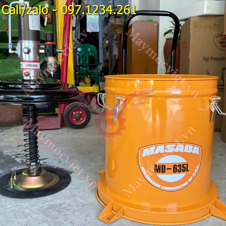 Máy bơm mỡ khí nén Masada MD-635L giá rẻ