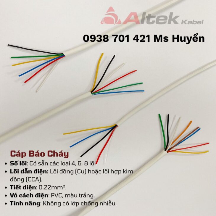 Cáp Báo Cháy – Cảnh Báo Kịp Thời