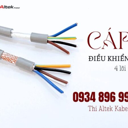 Dây cáp điều khiển 4 x 1.0mm2 Altek Kabel – CT-500, SH-500 Dây cáp điều khiển 4 x 1.0mm2 Altek Kabel – CT-500, SH-500