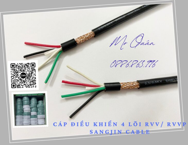 HCM: Tổng kho phân phối cáp điều khiển Sangjin chính hãng