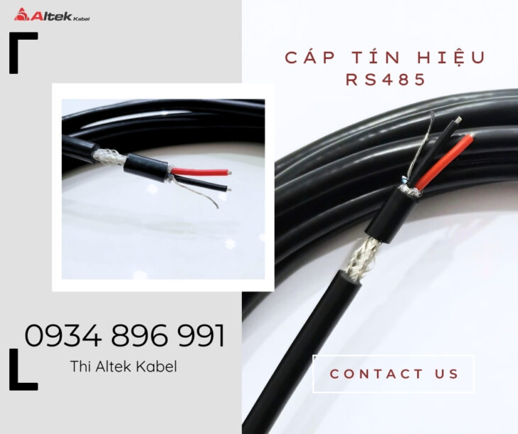 Cáp RS485 18AWG, 22AWG, 24AWG – 1 đôi, 2 đôi Altek Kabel