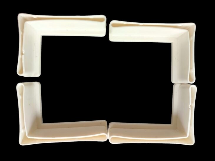 Nắp Chụp Nhựa Chân Kệ V Lỗ, Kệ Siêu Thị, Kệ Kho Hàng