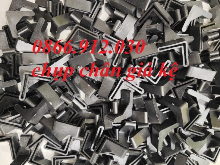 Nắp Chụp Nhựa Chân Kệ V Lỗ, Kệ Siêu Thị, Kệ Kho Hàng