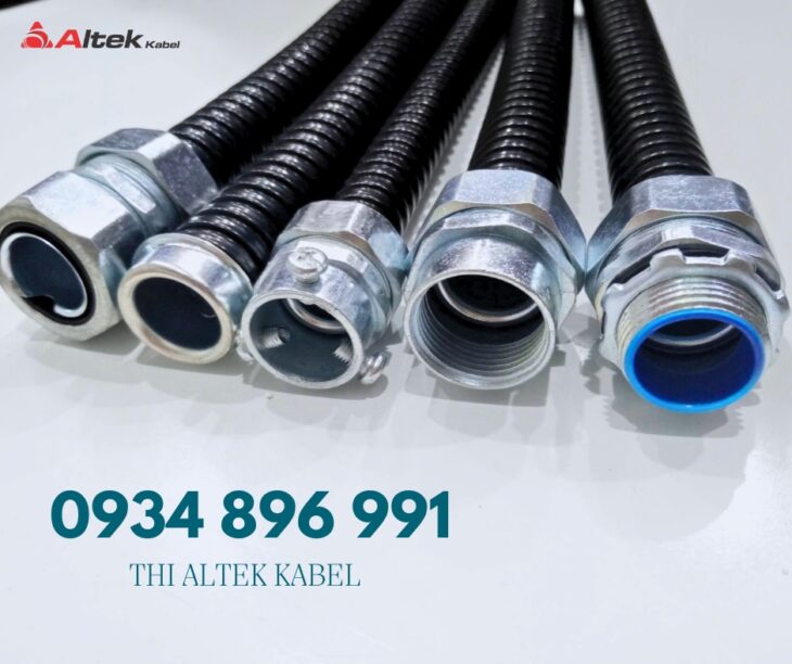 Ống Ruột Gà Lõi Thép Bọc Nhựa PVC Phi 13 – Phi 114 + Phụ Kiện Đầu Nối – Giá Tốt