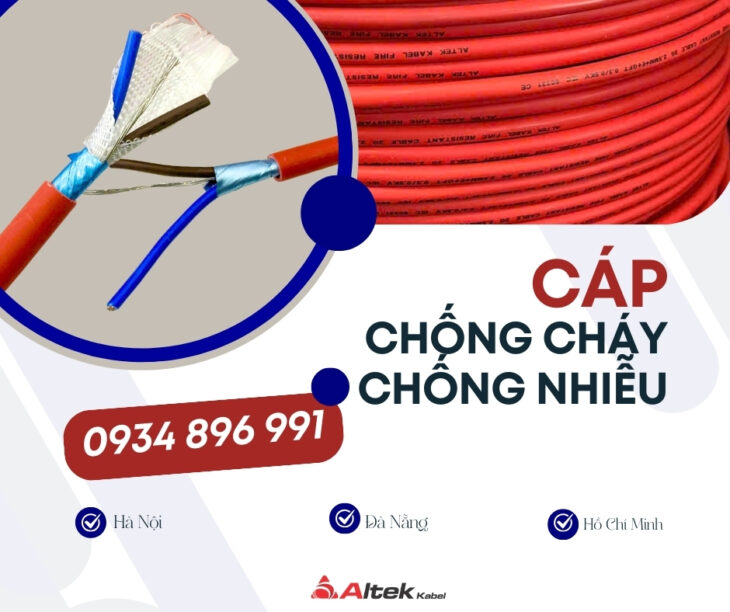 Dây cáp chống cháy chống nhiễu 2×0.75+E+GFT Altek Kabel – Hàng sẵn kho
