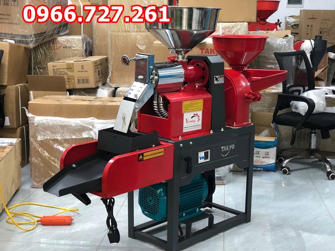 MÁY XÁT GẠO TAKYO TK 220 R – Xát gạo nhanh, sạch, giữ nguyên dinh dưỡng