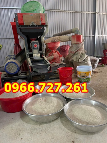 Máy xay xát gạo liên hoàn 3 pha kèm gầu tải Takyo TK1100