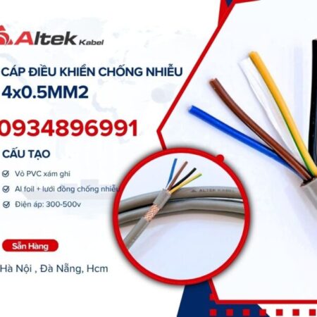 Cáp điều khiển 4×0.5 Altek Kabel Hà Nội, Đà Nẵng, Hồ Chí Minh Cáp điều khiển 4×0.5 Altek Kabel Hà Nội, Đà Nẵng, Hồ Chí Minh