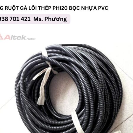 Ống ruột gà lõi thép Phi20 bọc nhựa PVC Đà Nẵng, Hà Nội, Hồ Chí Minh Ống ruột gà lõi thép Phi20 bọc nhựa PVC Đà Nẵng, Hà Nội, Hồ Chí Minh