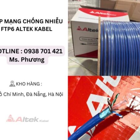 Cáp mạng chống nhiễu FTP6 Altek Kabel Đà Nẵng, Hà Nội, Hồ Chí Minh Cáp mạng chống nhiễu FTP6 Altek Kabel Đà Nẵng, Hà Nội, Hồ Chí Minh