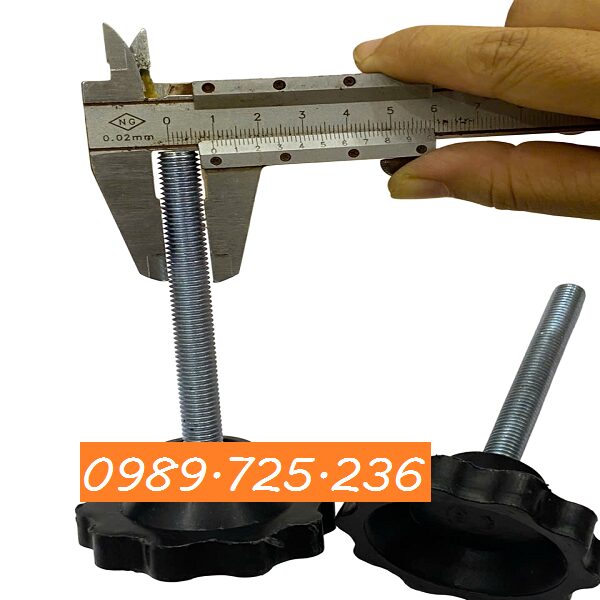 Chân tăng chỉnh chiều cao M10 – Chân tăng hoa 10 cánh M10