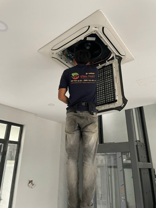 Phòng 30m2 ở Nhà Phố nên lắp Máy lạnh âm trần cassette công suất mấy ngựa