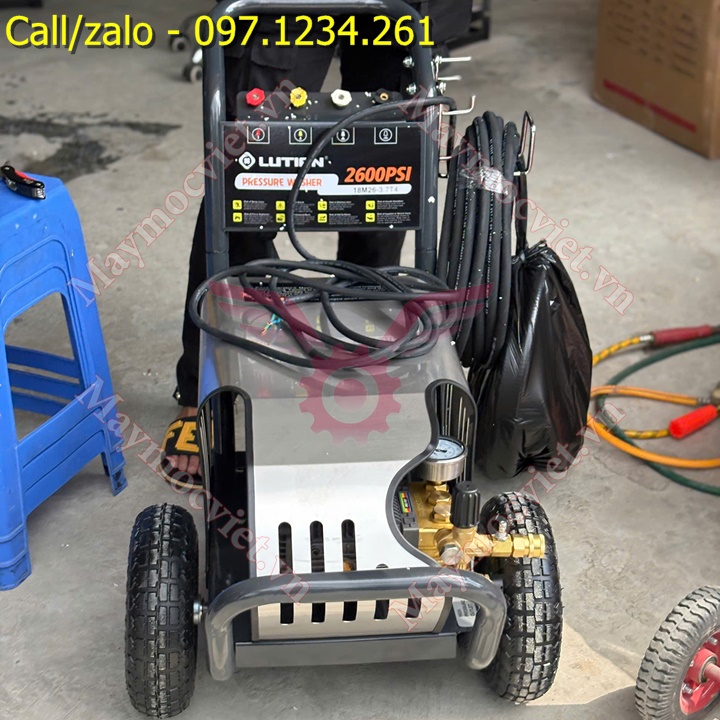 Máy rửa xe cao áp 3.7kw 18M26-3.7T4 giá rẻ